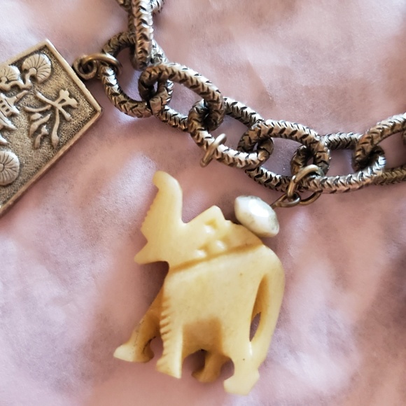 🚫sold Vintage Buddhist Charm   Bracelet - Picture 2 of 8